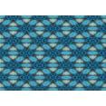 thumbnail image 1 of Ahgly Company Machine Washable Indoor Rectangle Transitional Dark Turquoise Green Area Rugs, 2' x 3', 1 of 7