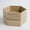 Brown, variant on TopComfy Hexagon Terrace Planter Box Decorative Geometric Growing Container Adjustable Planting Depth Efficient Drainage System Compact Space Saving for Flowers Herbs, Gray
