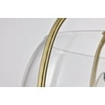 thumbnail image 4 of Nuvo Lighting Amado 3 Light Semi Flush Mount - Vintage Brass Finish - Clear Glass - Vintage Brass, 4 of 17