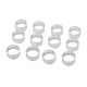 thumbnail image 1 of Servilleteros de metal hebillas de servilleta decoración soportes de toalla de mesa para banquete de fiesta 12 unids / bolsa Guardurnaity HA004844-00, 1 of 7