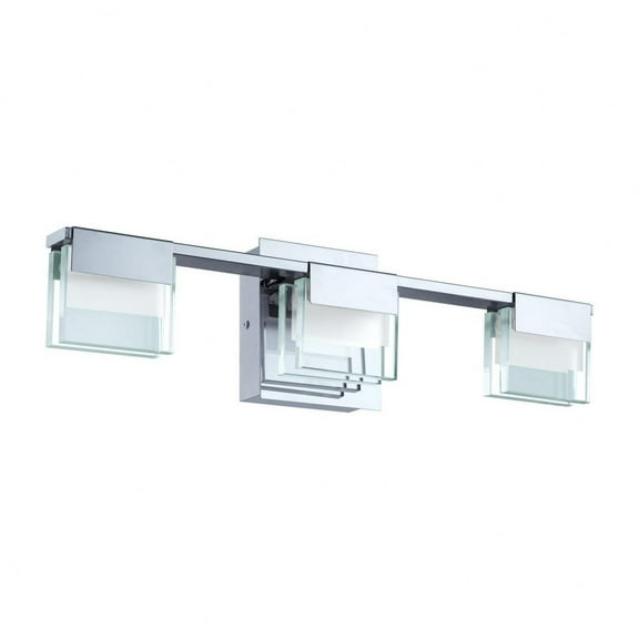 Eglo Lighting - Vicino - 60.3W 3 Led Bath Vanity In Transitional Style 5.7