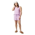 thumbnail image 2 of 5 Pack 32 Degrees Women's Cool Relaxed Sleep Tank Top - Violet Tulle - X-Small, 2 of 4