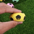 thumbnail image 4 of MasteelfCA 12 Pcs Sponge Football Soccer Balls Small Colorful Balls for Cat Kitty Toys (Random Color), 4 of 7