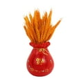 thumbnail image 6 of Baoblaze Feng Shui Figurine Flower Vase Creative Desktop Ornament Flowerpot for Red, 6 of 6