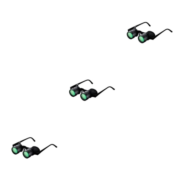 Greeniant Gafas binoculares de pesca, lupa telescópica manos libres, gafas de sol de alta definición, herramienta para exteriores para , Type1 NO1