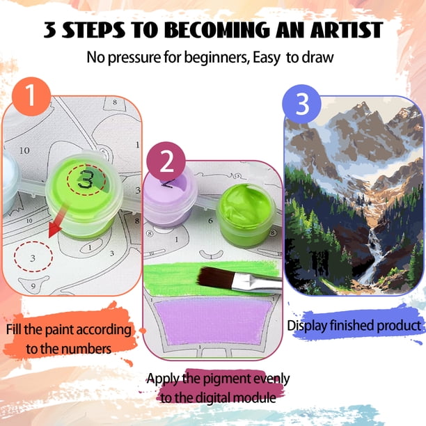 Numero D Art Peinture Enfant 8 Ans YALKIN Kits De Peinture à L'huile Par Nuéros Pour Adultes Numero D Art Peinture Enfant 8 Ans YALKIN Kits De Peinture à L'huile Par Nuéros Pour Adultes