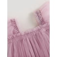 thumbnail image 5 of Coduop Toddler Girls Princess Dress,Layered Tulle Tutu Dress Baby Kids Sleeveless A-line Dress, 5 of 8