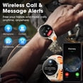 thumbnail image 2 of GPS Men's Women's Smart Watch 1.43-inch with Compass/3ATM Water Resistance/Wireless Call & Message Reminder/100 Sports Modes, compatible with Android and iPhone Devices, 2 of 6