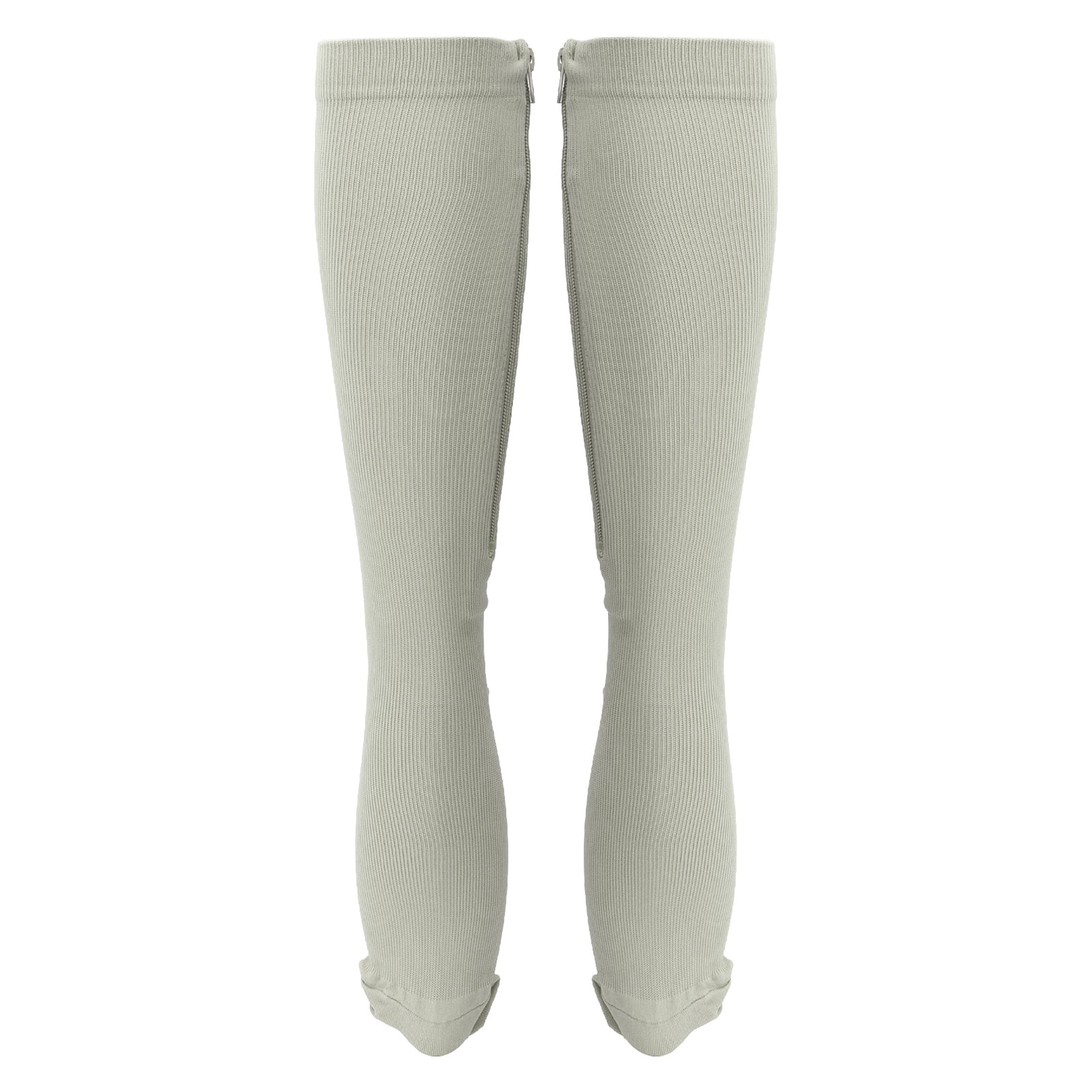 TheraMagic™ Zippered Compression Socks 20-30mmHg - Closed Toe, Graduated Support For Men & Women - View #12