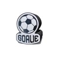 thumbnail image 5 of GOALIE SOCCER PIN - Soccer Ball Fans Reward Enamel Lapel PIN for GOAL KEEPERS - 3 cm x 3.25 cm, 5 of 7