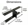 thumbnail image 7 of GForce Wood Gate Hinges - Build A Fence Gate The Easy Way - One Person Install - New Heavy Duty Version, 7 of 7