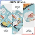 thumbnail image 6 of FORMRS Kids Pajama Pants with Pockets Size 6-8Y Boys Lounge Sleep Bottoms, Cartoon Train Pattern, 6 of 8