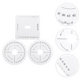 thumbnail image 4 of 3pcs Practical Beading Cord Discs Braiding Boards Handmade Weaving Disk Plates, 4 of 7