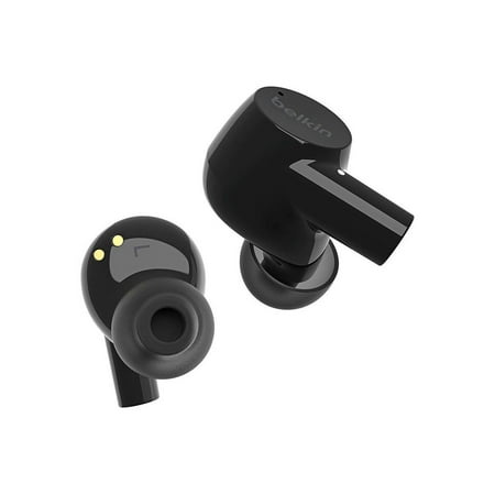 Belkin - SOUNDFORM Rise True Wireless Earbuds - Black