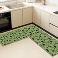 thumbnail image 5 of Floral Kitchen Rugs Sets of 3, Non Slip Kitchen Rugs and Mats Washable Farmhouse Kitchen Rugs Floral Kitchen Floor Mat Carpet Runner Rugs for Hallway Laundry Room, 5 of 12