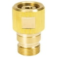 thumbnail image 4 of Juego de adaptadores de manguera Zulema Conector de manguera rápido de latón M22, 4 of 8