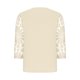 thumbnail image 3 of ICHUANYI Clearance Women's Summer Fashion Elegant Style 9/4 Sleeve V-Neck Panel Cutout Lace Chiffon Shirt(Yellow, XL) ICHUANYI WER2023081207676, 3 of 5