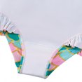thumbnail image 4 of Kkkded Kids Toddler Girls Swimsuits One Piece Swimming Suit Printing Swimwear Baby Long Sleeve Swimming Suit Zipper Sport Patchwork Beach Bathing Suits Swimwear for 1-5Y, 4 of 8