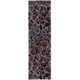 thumbnail image 2 of Safavieh Fiesta Abram Geometric Shag Runner Rug, Turquoise/Multi, 2'3" x 8', 2 of 6