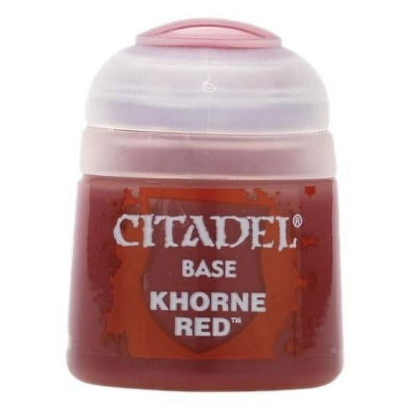 Games Workshop Citadel Paint Base Paint: Khorne Red 12Ml