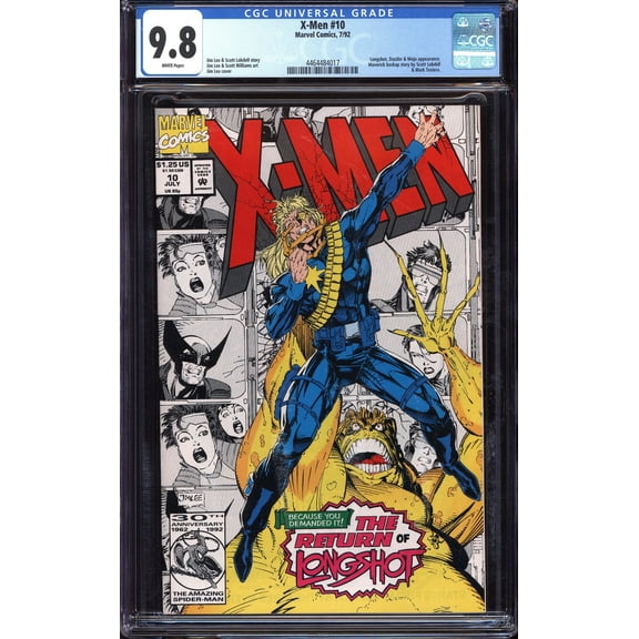 X-Men #10 - CGC 9.8 Comic Book