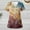 Gold, variant on Women's Scrub Tops Short Sleeve Funny Cute Printed V-Neck Shirts with Pockets Stretchy Comfy Work Uniform Tunic Blouses