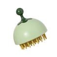 thumbnail image 3 of Bewildely Cepillo de masaje de champú para el cuero cabelludo de silicona de mano, masajeador de pelo para ducha, cepillo de limpieza, cepillo Juegos de accesorios de baño Verde, 3 of 6