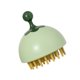 thumbnail image 3 of Bewildely Cepillo de masaje de champú para el cuero cabelludo de silicona de mano, masajeador de pelo para ducha, cepillo de limpieza, cepillo Juegos de accesorios de baño Verde, 3 of 6