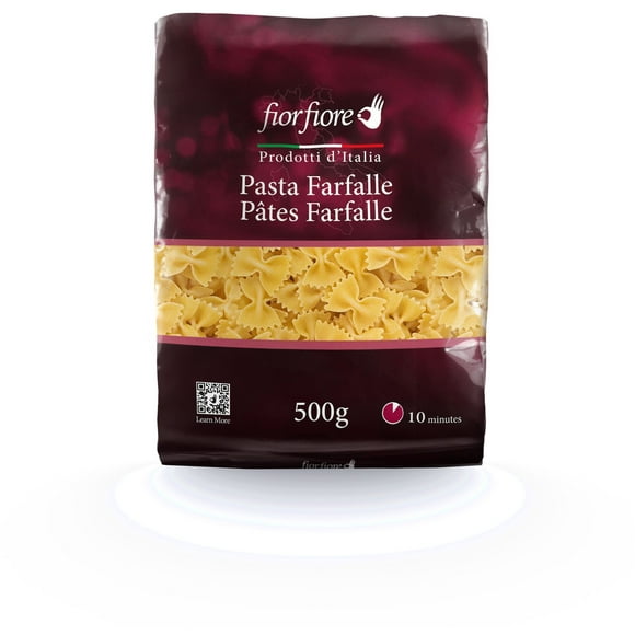 Fiorfiore bronze dyed 12.5% proteins Farfalle Pasta, 500g (17,6oz) 12,5% proteins