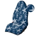 thumbnail image 4 of KUIFORTI Waterproof Non-Slip Car Seat Cover Towel - Starfish Print Elastic Seat Protector for Gym Workouts and Beach Trips, Universal Fit for Cars, SUVs and Trucks, 4 of 7