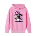 thumbnail image 4 of YUNAFFT Japanese Knit Fleece Hooded Sweatshirt For Boys & Girls 3-14Y, Casual Halloween Pullover With Multiple Colors, Cozy Long Sleeve Winter Top, 4 of 9