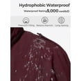 thumbnail image 2 of Wantdo Women's Plus Size Winter Jacket Warm Puffer Coat Windproof Parka Jacket Wine Red 2X, 2 of 9