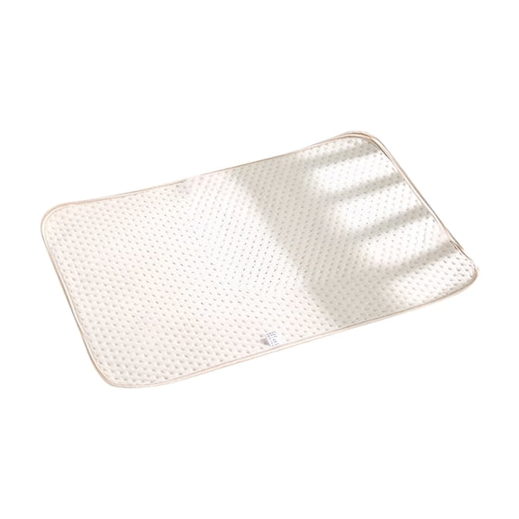 AUQ Waterproof Crib Mattress Protector Non Slip Sturdy Bed Pad Absorbent Washable Soft Flannel Surface Incontinence Kids Adult Multiple Sizes Bassinet Mattress Pad