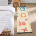 thumbnail image 3 of Yayeee Runner Rug for Bedroom 2'x6' Machine Washable Hallway Non Slip Mat, Beach Pattern, 3 of 8