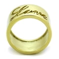 thumbnail image 2 of Gold Womens Ring Anillo Para Mujer Stainless Steel Ring Aquino, 2 of 4