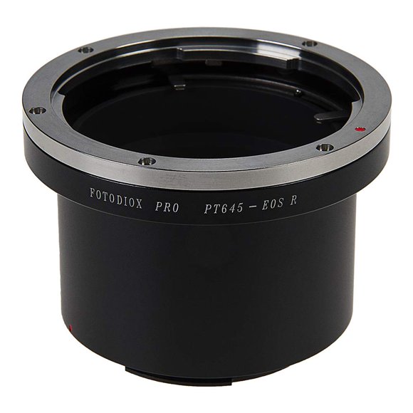 Adaptador de Lente Fotodiox P645 EOSR PRO para Lentes Pentax 645 compatible con Canon RF