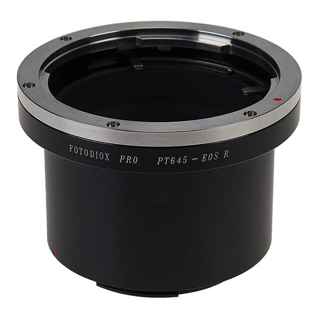 Adaptador de Lente Fotodiox P645 EOSR PRO para Lentes Pentax 645 compatible con Canon RF