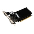 thumbnail image 4 of MSI GT 710 2GD3H LP - Graphics card - GF GT 710 - 2 GB DDR3 - PCIe 2.0 x16 low profile - DVI, D-Sub, HDMI, 4 of 7