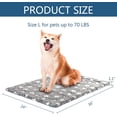 thumbnail image 4 of Lit pour Chien Réversible (Chaleur & Refroidissement) Tapis de Caisse Lavable en Machine pour Petits à Grands Chiens de 25lbs à 110lbs pour Petits à XXX-Grands Chiens, 4 of 7
