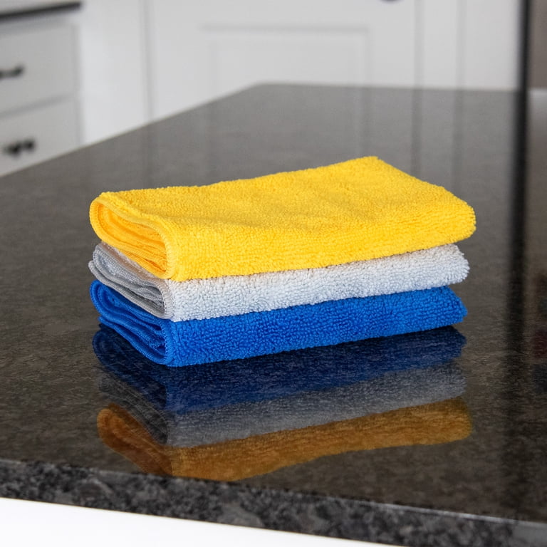 Microfiber Cleaning Towels, 24 Pack, Multicolor photo 2