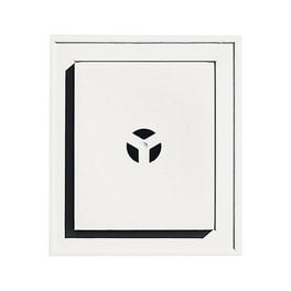Builders Edge 12-1/8 in. H X 1-5/8 in. L Prefinished White Vinyl Mounting Block Builders Edge 12-1/8 in. H X 1-5/8 in. L Prefinished White Vinyl Mounting Block