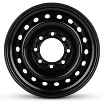 For 2016-2021 Nissan NV 3500 17 Inch Painted Black Rim - OE Direct Replacement - Road Ready Car Wheel