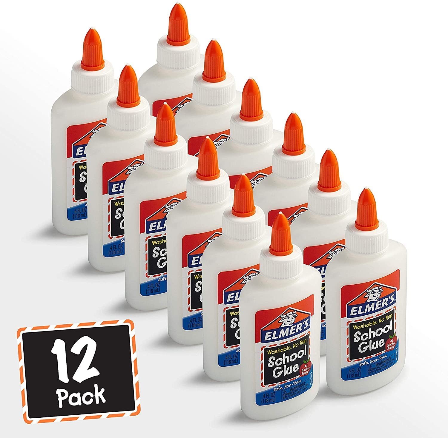  30-Pack of 4 oz. All Purpose Washable School Glue - Bulk School  Supplies Bundle Essential for Students and Teachers : Arts, Crafts & Sewing