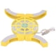 thumbnail image 4 of DRS04 Computadora plegable Enfriador para computadora portátil Almohadilla de enfriamiento Base de enfriamiento USB luminosa (Amarillo), 4 of 14