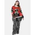 thumbnail image 2 of No Boundaries Christmas Sweater, Midweight, Women's and Women’s Plus, 2 of 5