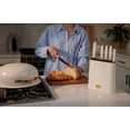 thumbnail image 3 of Thyme & Table 7-Piece Knife Block Set, Cream, 3 of 8