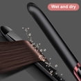 thumbnail image 4 of Vogacara Plancha de pelo automática de cerámica 2 en 1 de 110v-220v, plancha de pelo multifuncional alargada de calentamiento rápido para cabello seco Cuidado del cabello black US Plug Vogacara CE001013-02B, 4 of 8