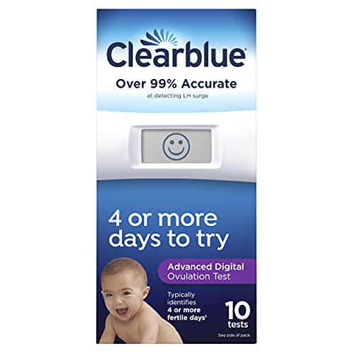 Clearblue Advanced Digital Ovulation Test, Predictor Kit, 10 Count, 3