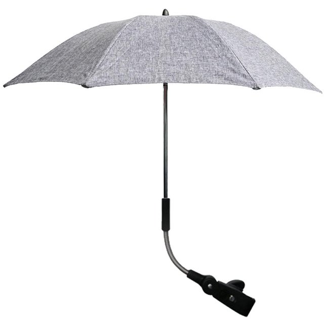 Paraguas Universal Para Cochecito Anti Uv 50+ Paraguas Plegable Para Cochecito Con Soporte Extraíble Ajustable Paraguas Flexible Para Bebé Yuarrent BA001008-00