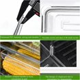 thumbnail image 3 of Plastic Pantry Organization Stackable Fridge Organizer Kitchen Organization, 3 of 5